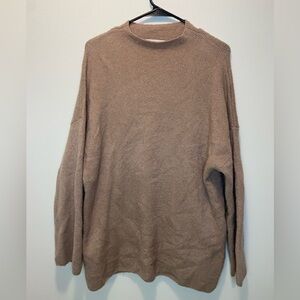 Urban Outfitters Mockneck Brown Sweater